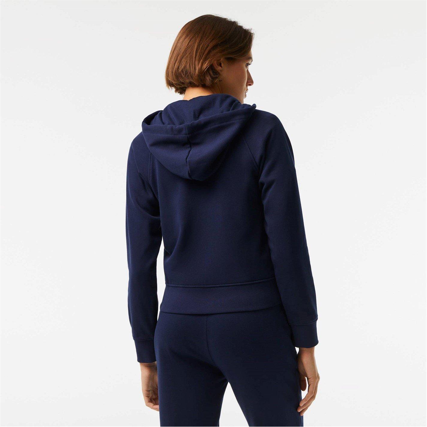 Navy 166 - Lacoste - Zip Through Hoodie - 3