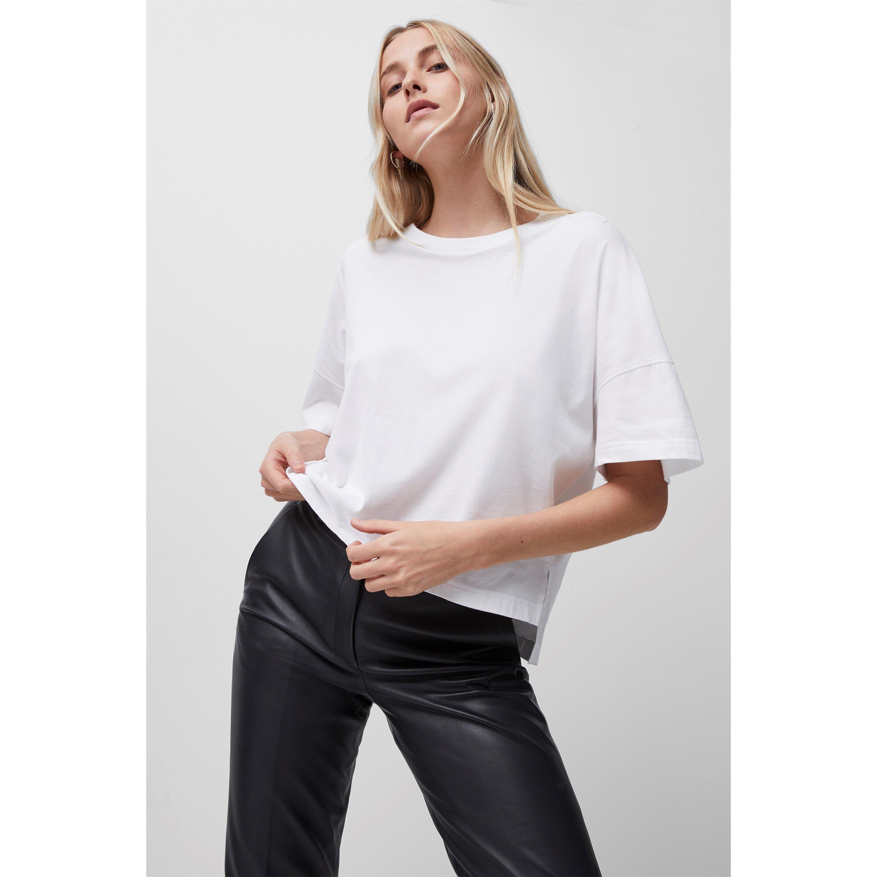 Linen White - French Connection - Tally Oversized T Shirt - 2
