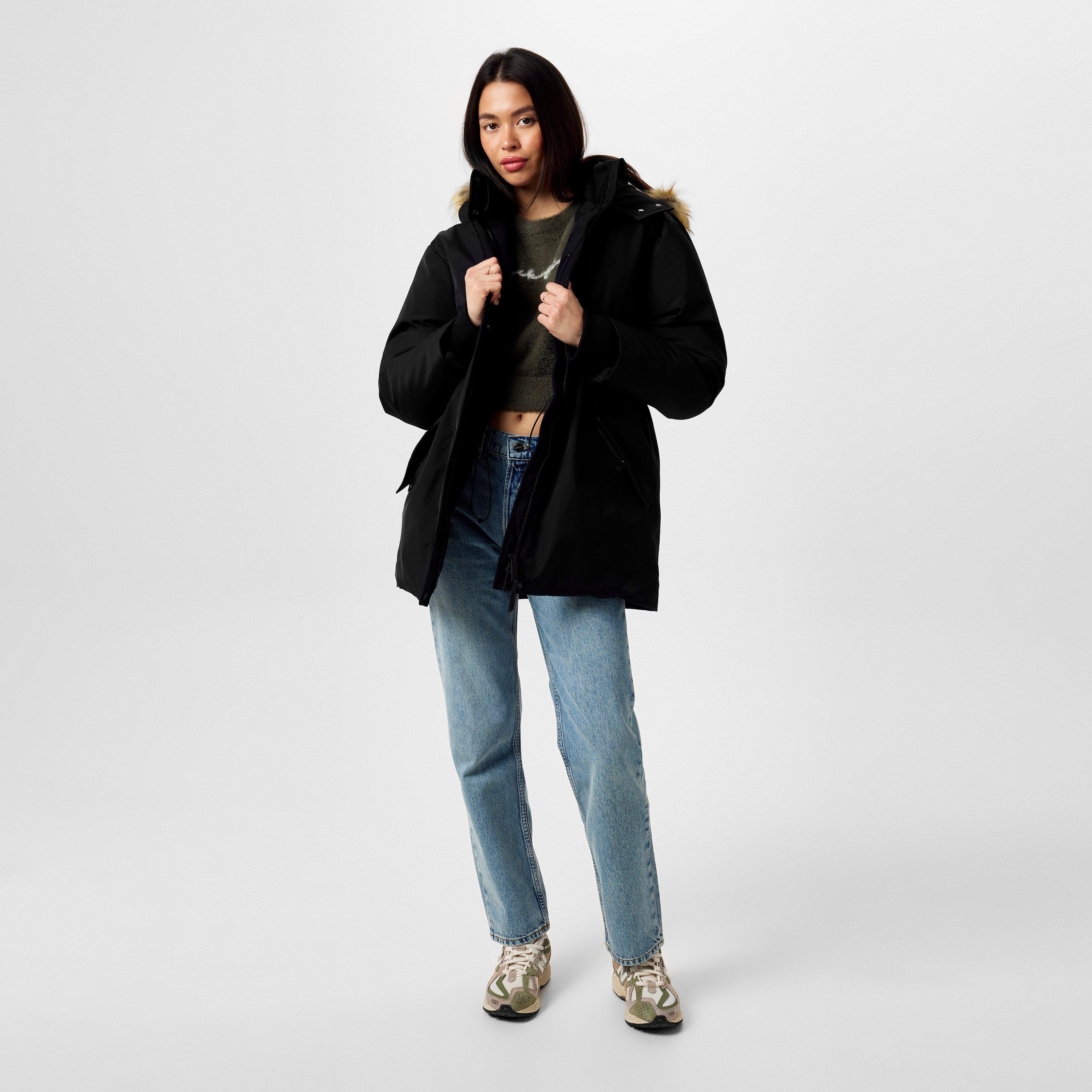 Schwarz - Jack Wills - JW Cinched Parka - 4