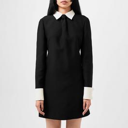 Valentino Crepe Couture Mini Dress