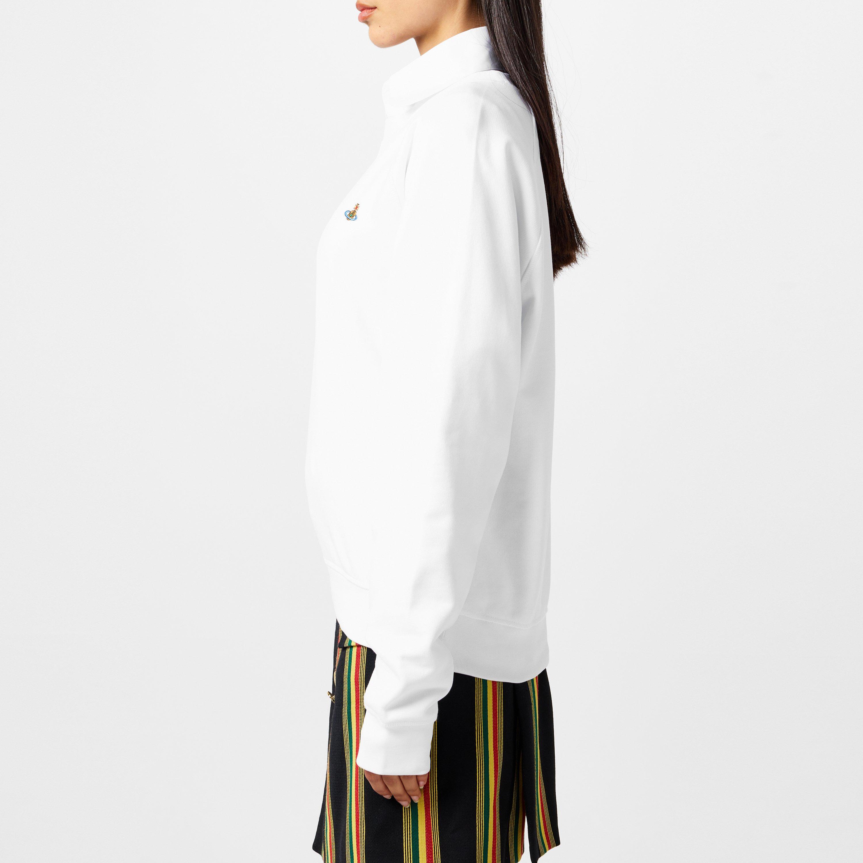 White - Vivienne Westwood - Orb Logo Sweatshirt - 2