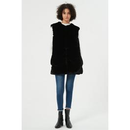 Be You B Faux Fur Panel Gillet