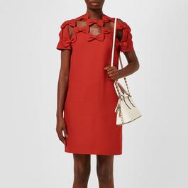 Valentino Bow Cut Out Mini Dress