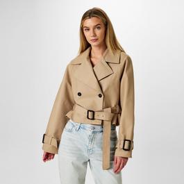 Jack Wills JW Cropped Trench Coat