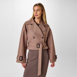 Jack Wills JW Cropped Trench Coat