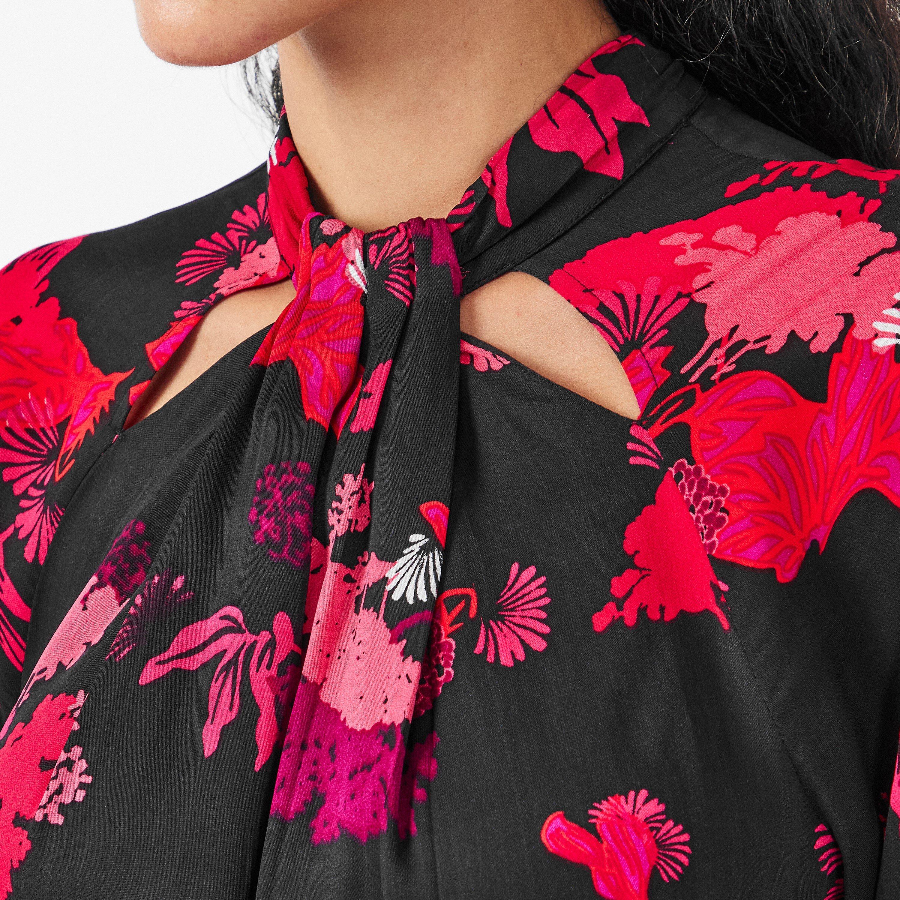 Blackout Multi - French Connection - Women's Chiara Tea Dress - 5