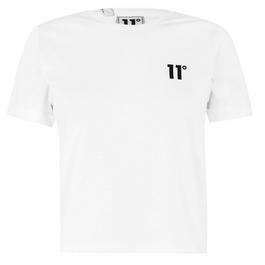 11 Degrees Core Cropped T Shirt