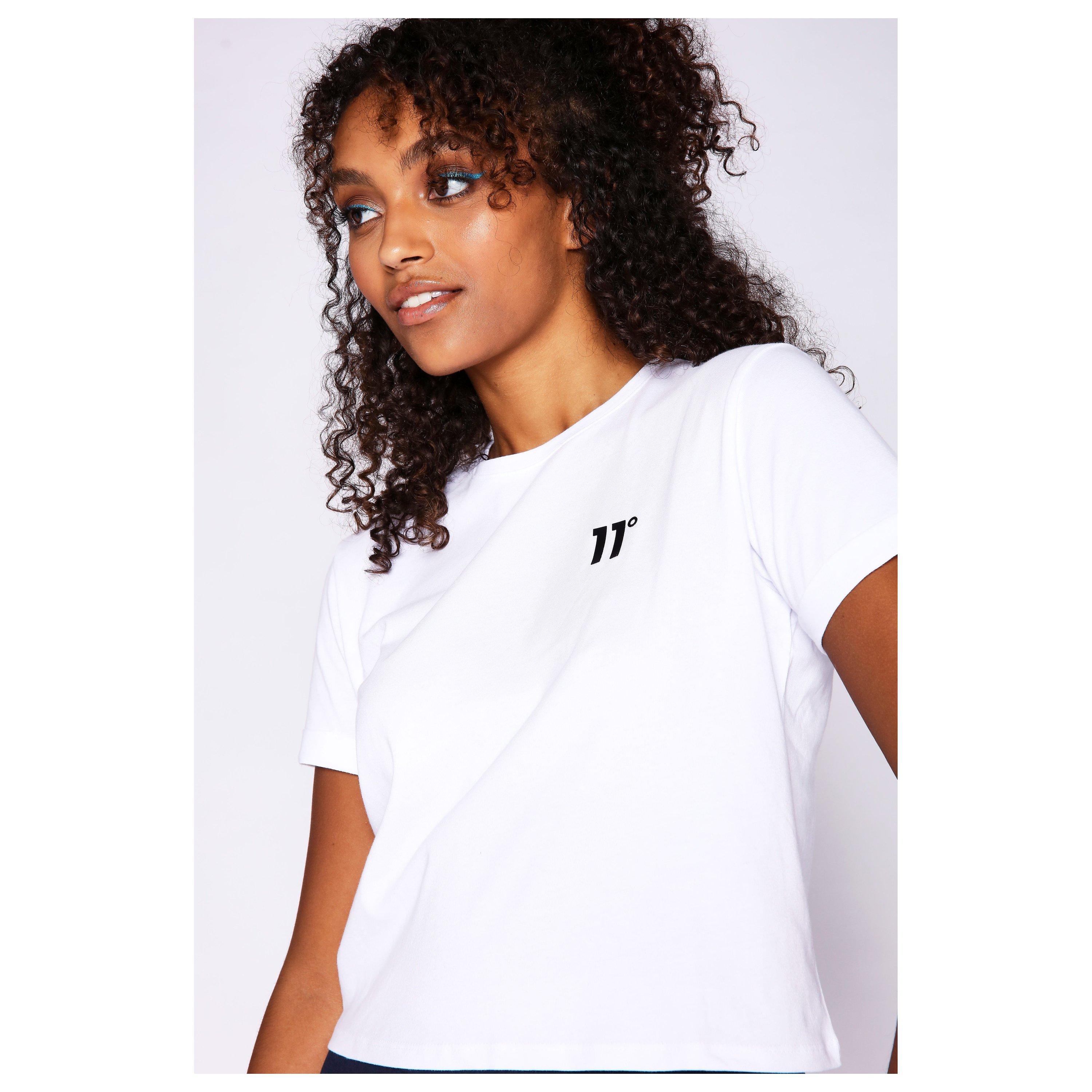 Bianco - 11 Degrees - Core Cropped T Shirt - 4