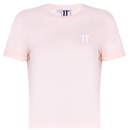 11 Degrees Core Cropped T Shirt