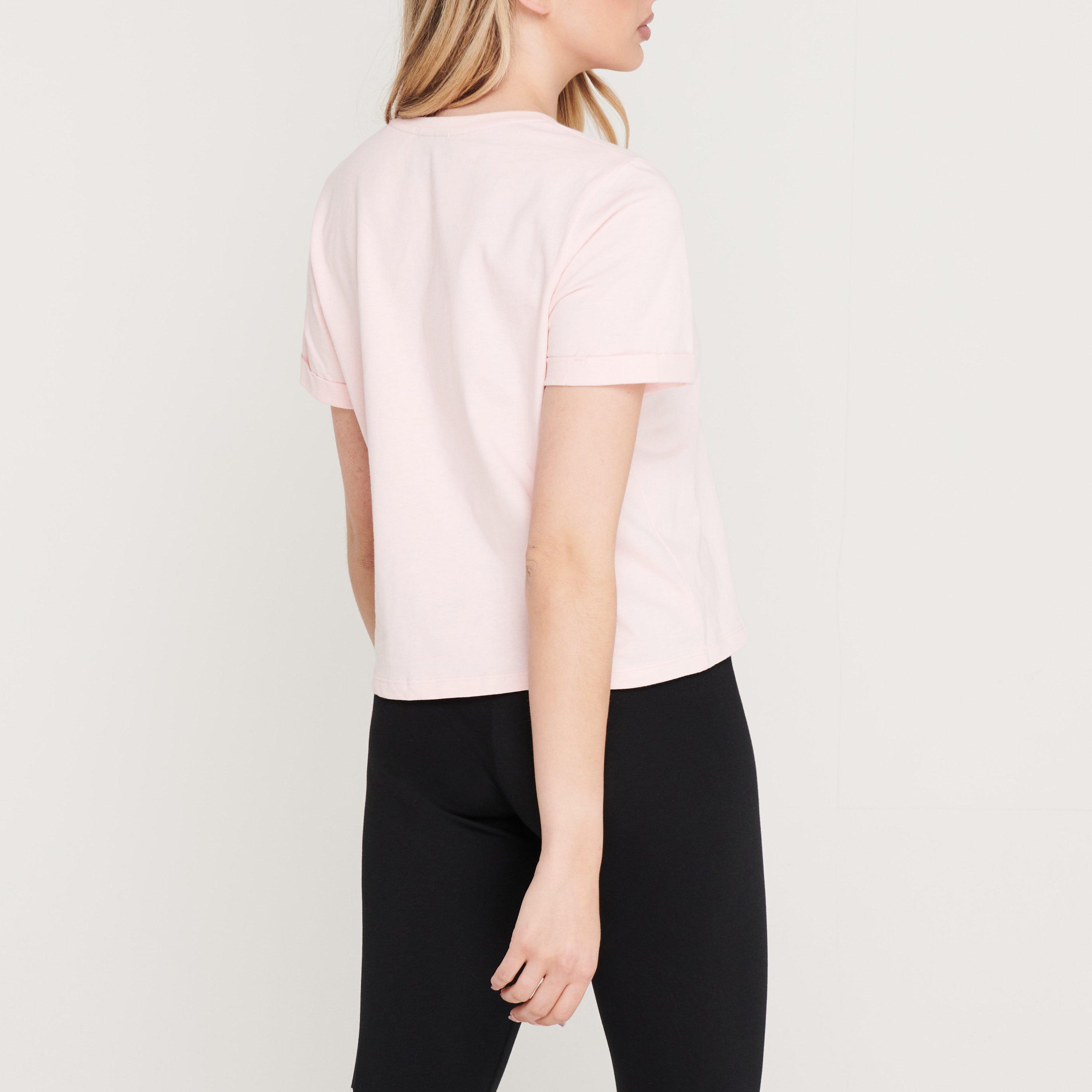 Kredasto roza - 11 Degrees - Core Cropped T Shirt - 3
