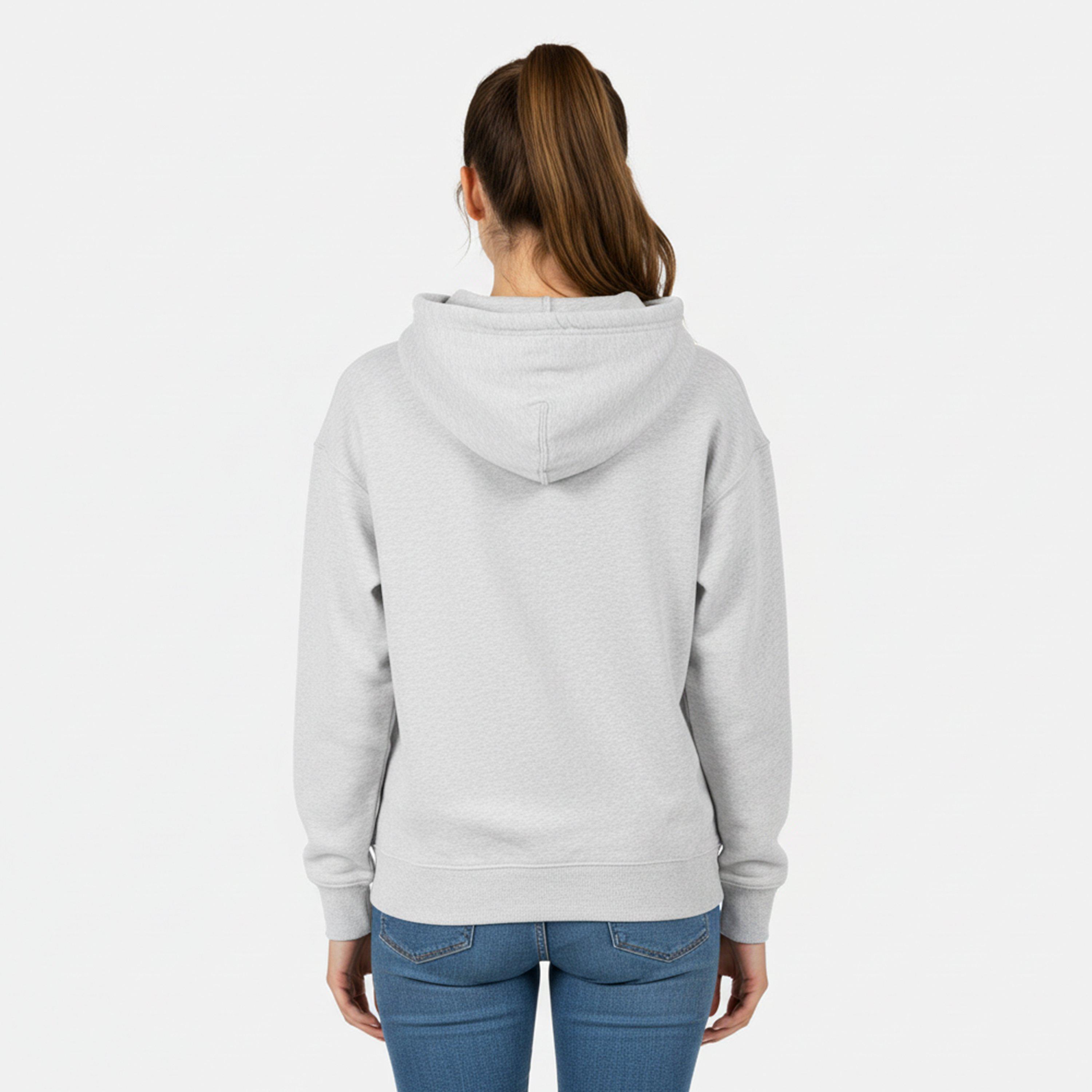 IJs Grijs Marl - Slazenger - Fleece Hoodie Womens - 4