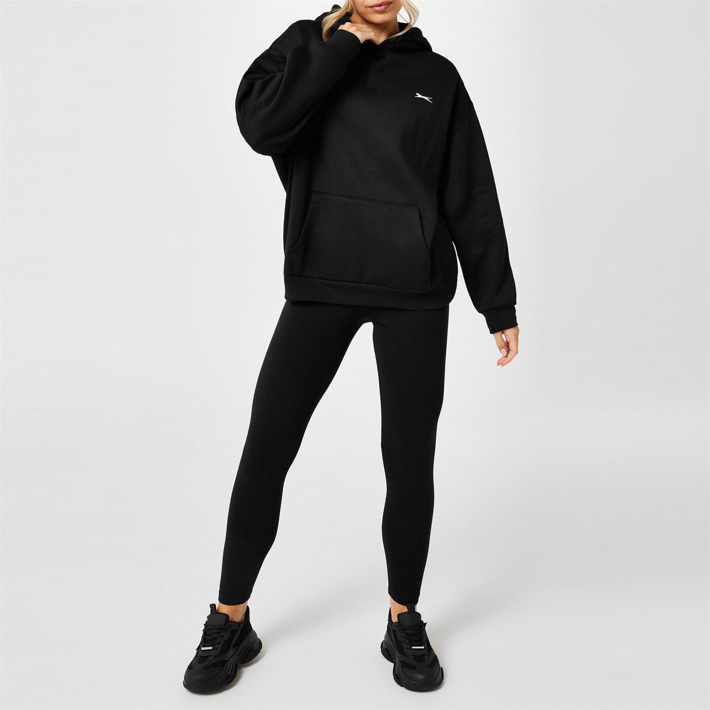 Sort - Slazenger - Fleece Hoodie Womens - 5