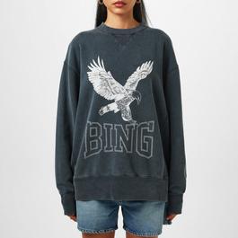 Anine Bing Alto Retro Eagle Sweatshirt