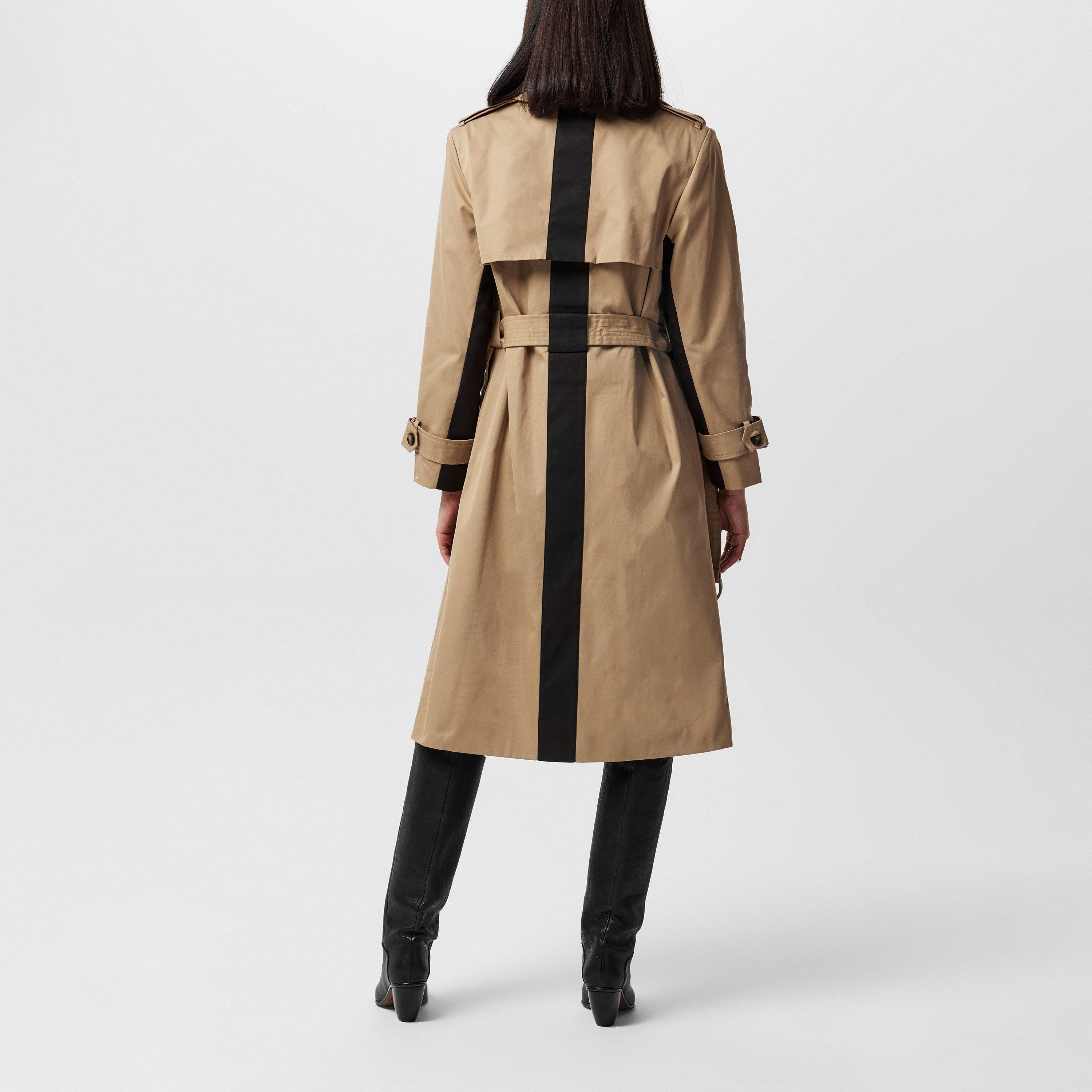 Autumn Camel - French Connection - Women's Coco Twill Trench Coat - 3