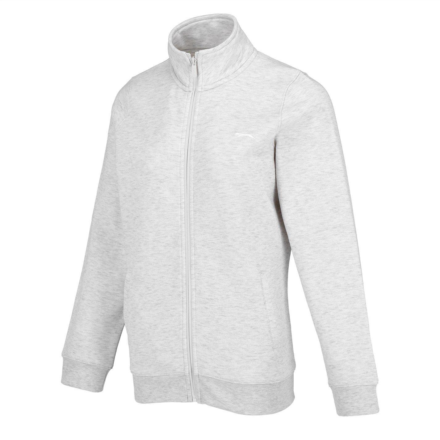 Ice Grey Marl - Slazenger - Fitted Zip Through Jacket Womens - 3
