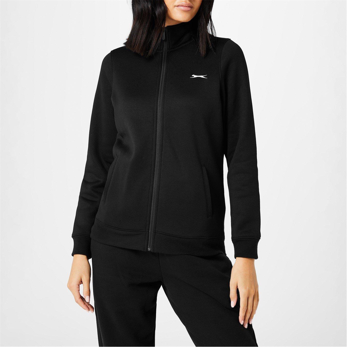 Negro - Slazenger - Fitted Zip Through Jacket Womens - 6