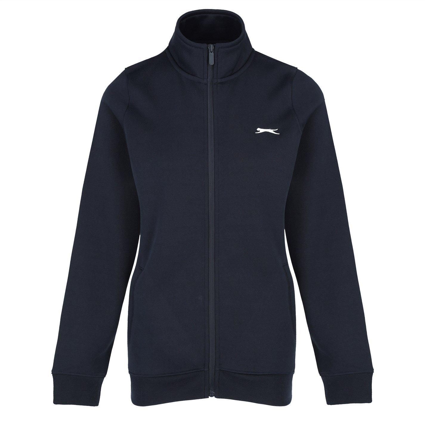 Slazenger Women's Fitted Zip Through Jacket - Navy - 8 (XS)