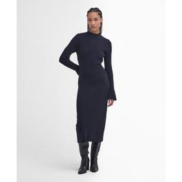 Barbour Francis Knitted Midi Dress