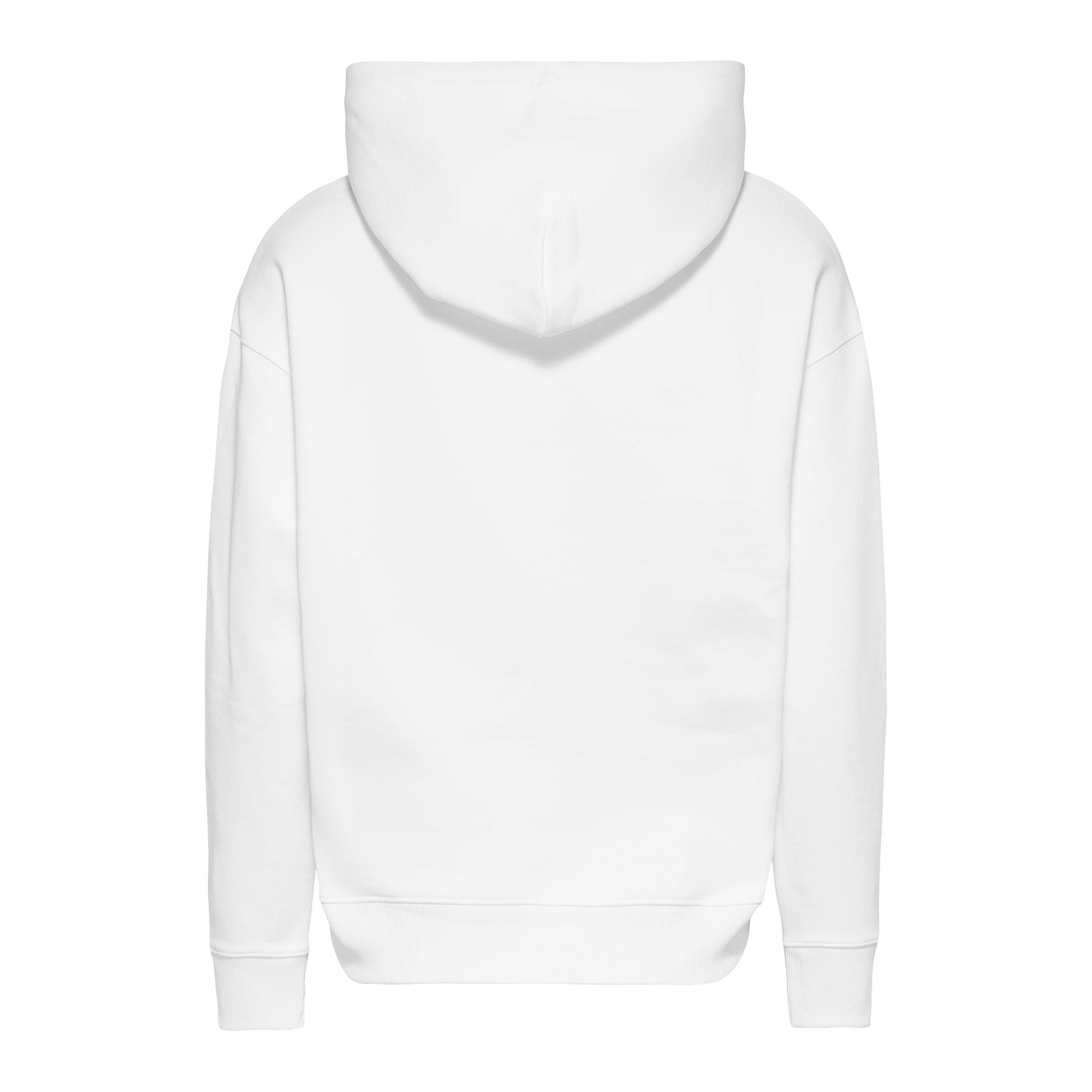 WHITE YBR - Tommy Jeans - Badge Hoodie - 2