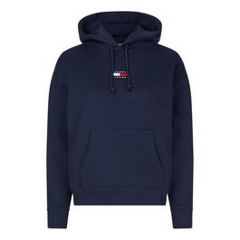 tommy Core Jeans Centre Badge Hoodie