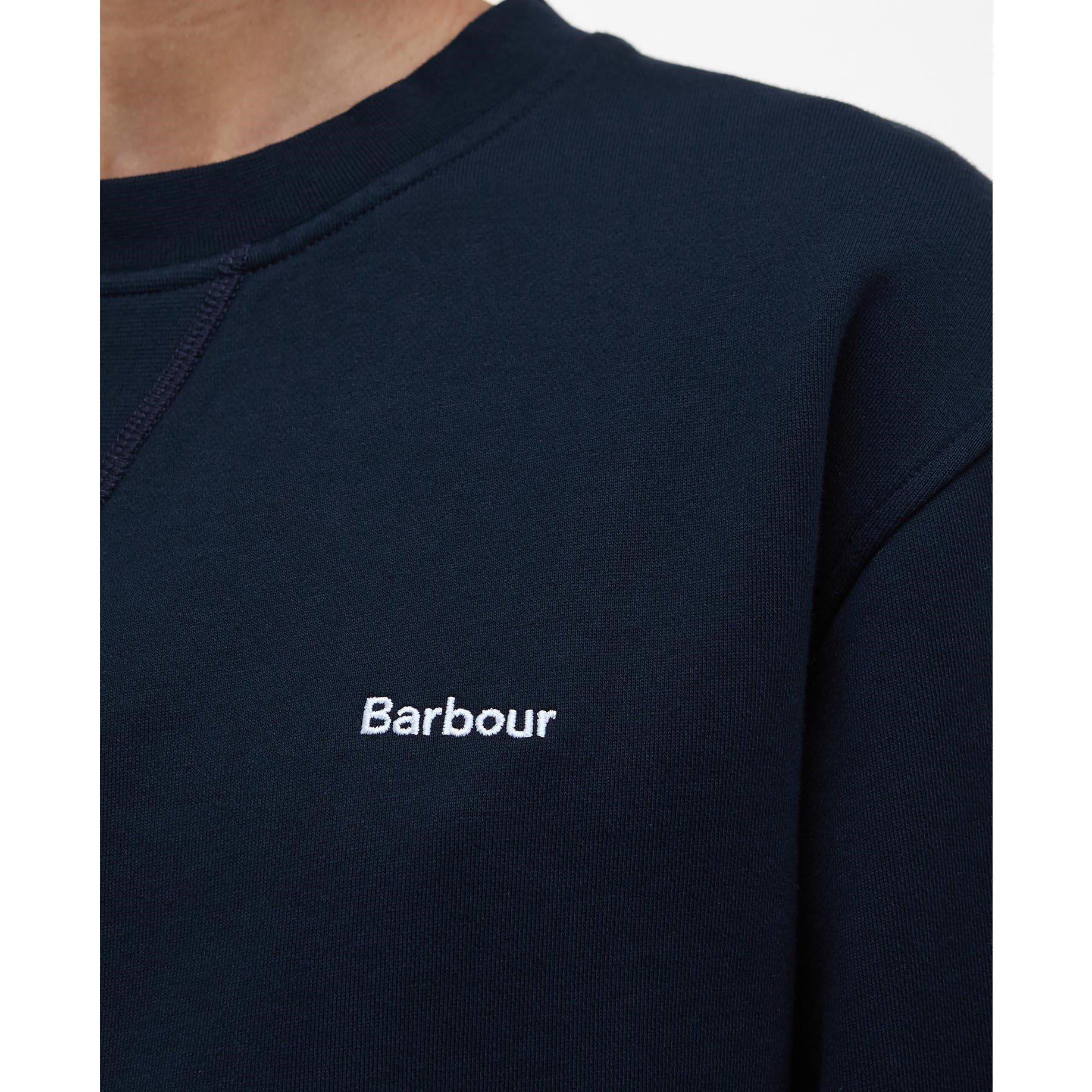 Navy - Barbour - Bede Oversized Sweatshirt - 5