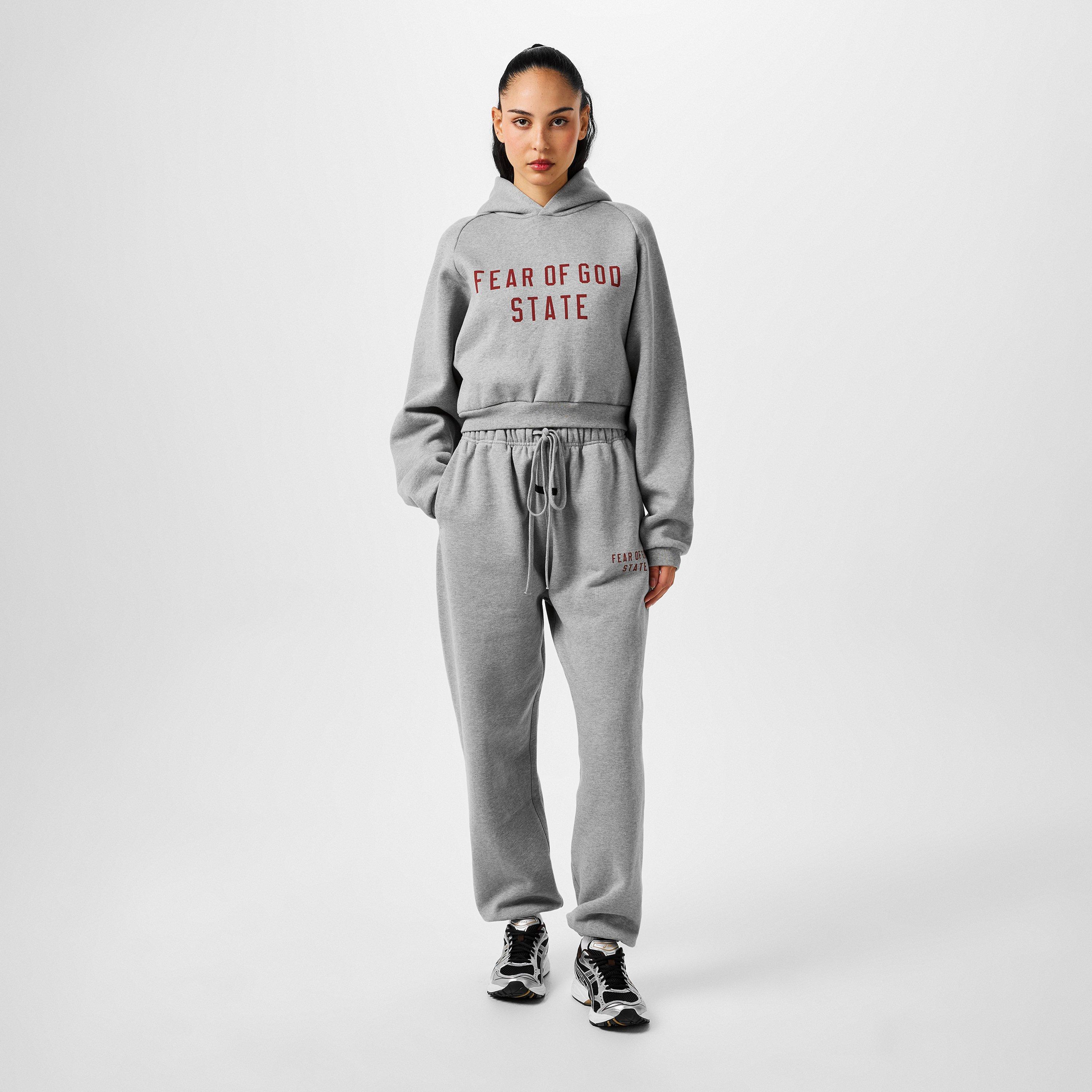 Fear Of God Essentials Heavy Fleece State Hoodie | Sports Direct