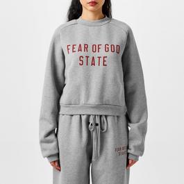 Fear Of God Essentials Cropped Sweatshirt