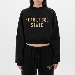 Fear Of God Essentials Cropped Sweatshirt