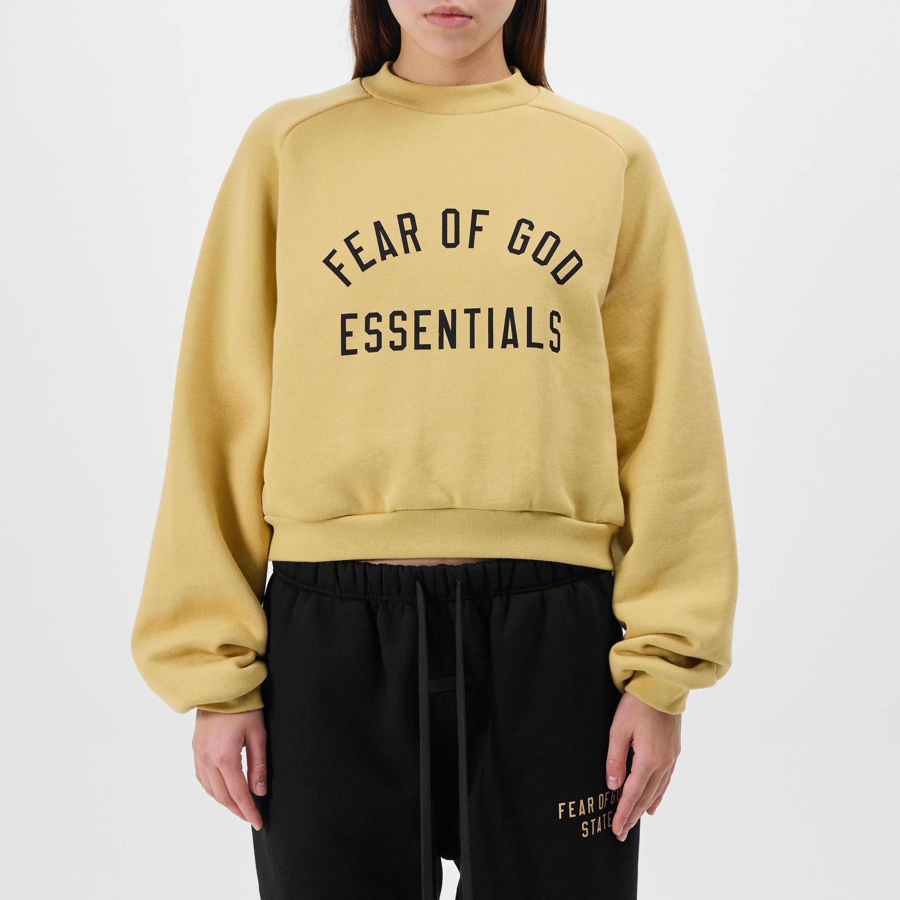 Amber - Fear Of God Essentials - Cropped Sweatshirt - 1