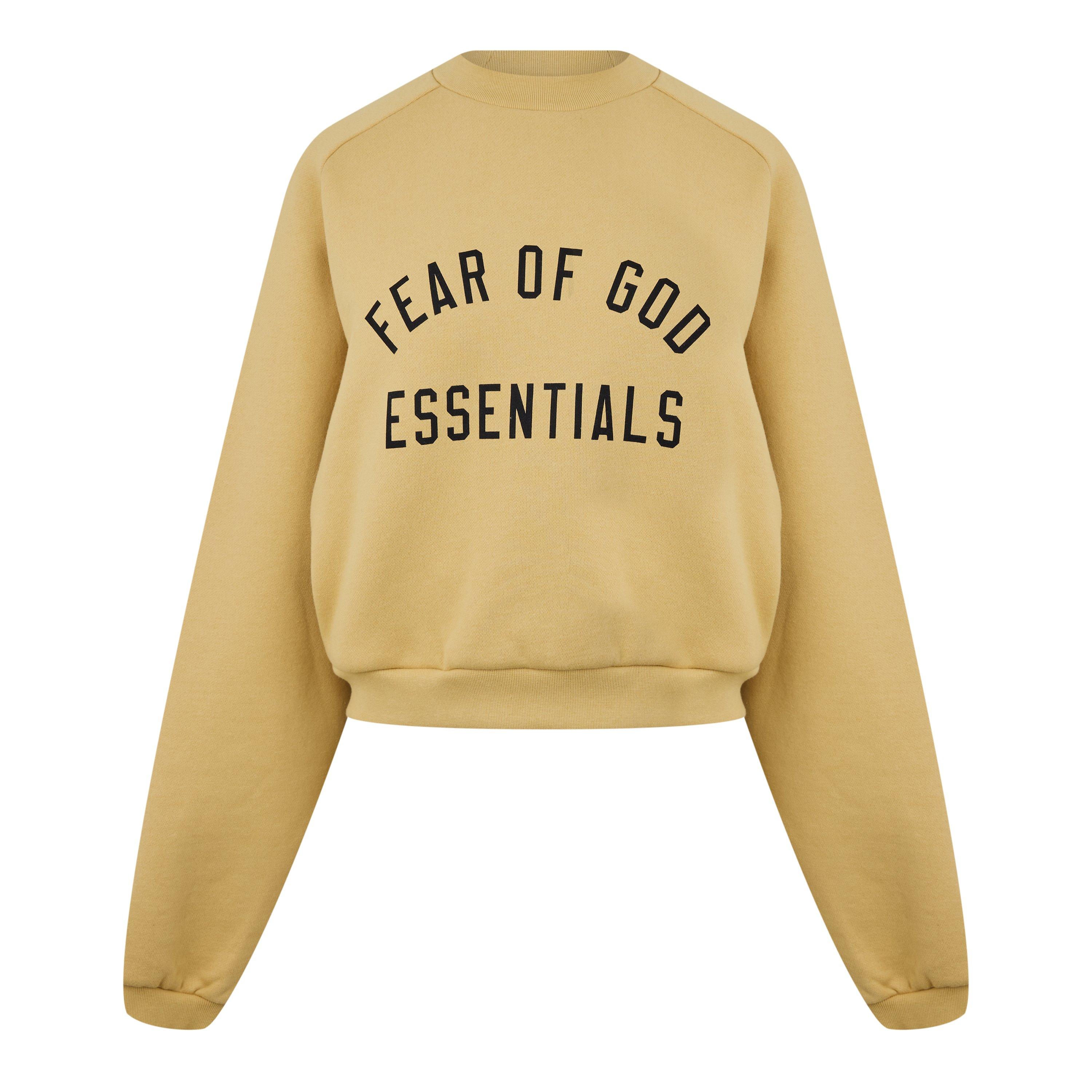 Amber - Fear Of God Essentials - Cropped Sweatshirt - 5