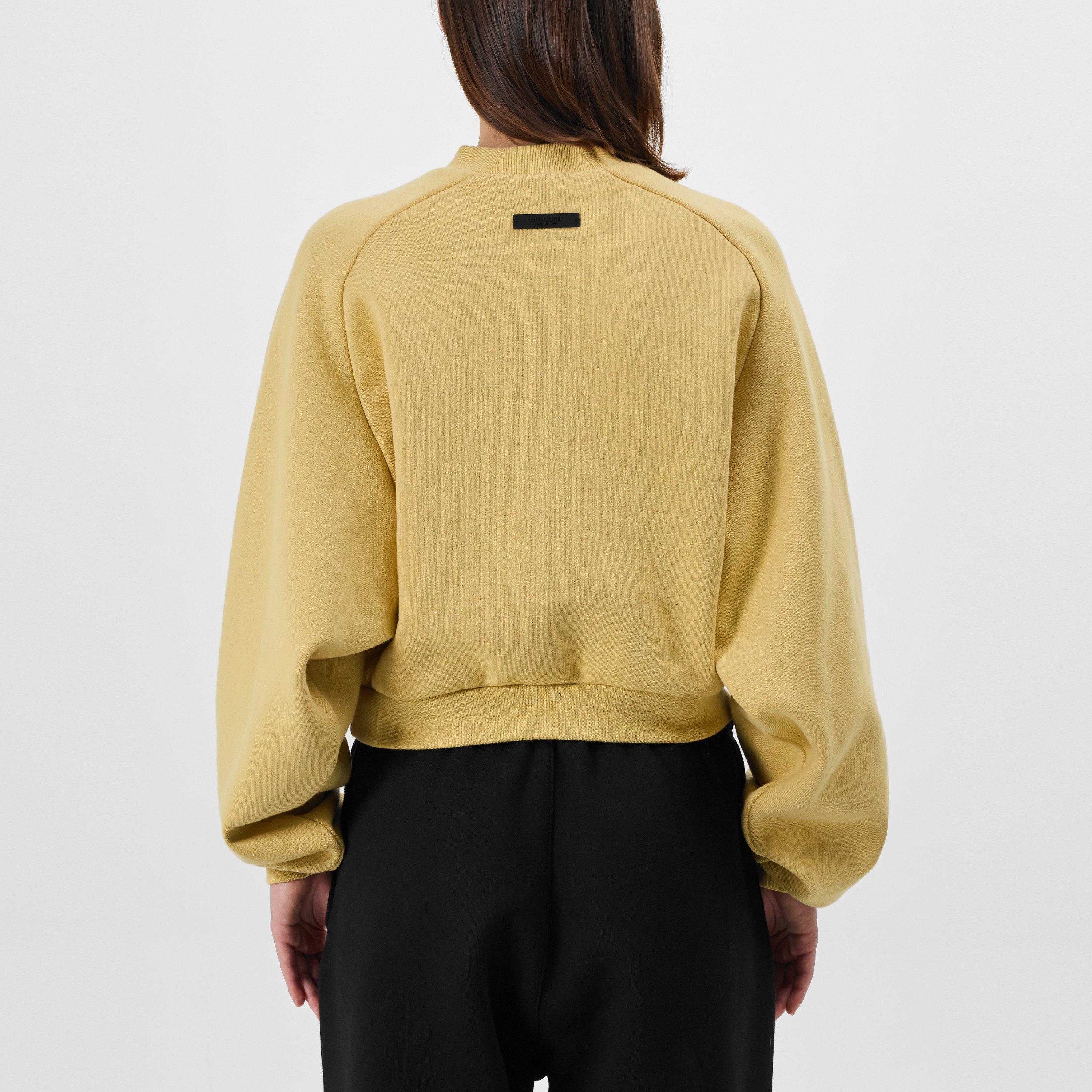 Amber - Fear Of God Essentials - Cropped Sweatshirt - 3
