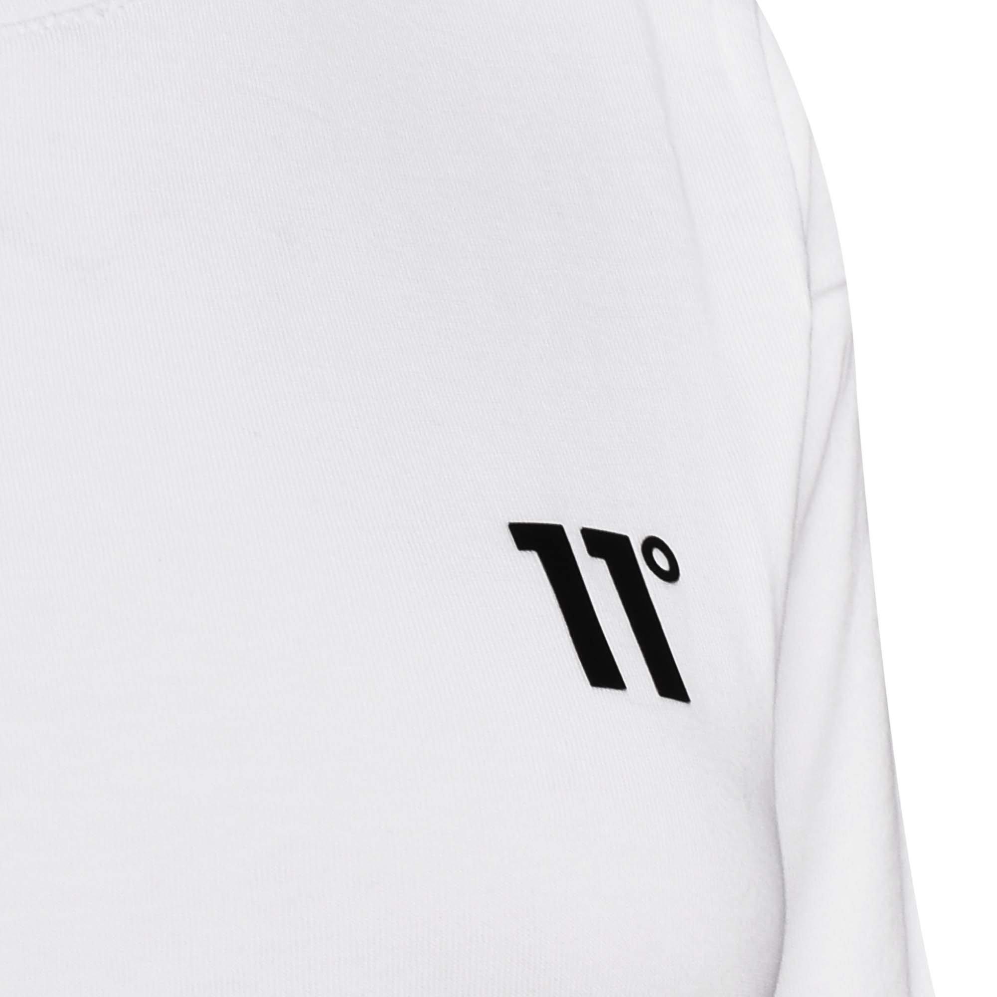 White - 11 Degrees - Core Womens T-Shirt - 2