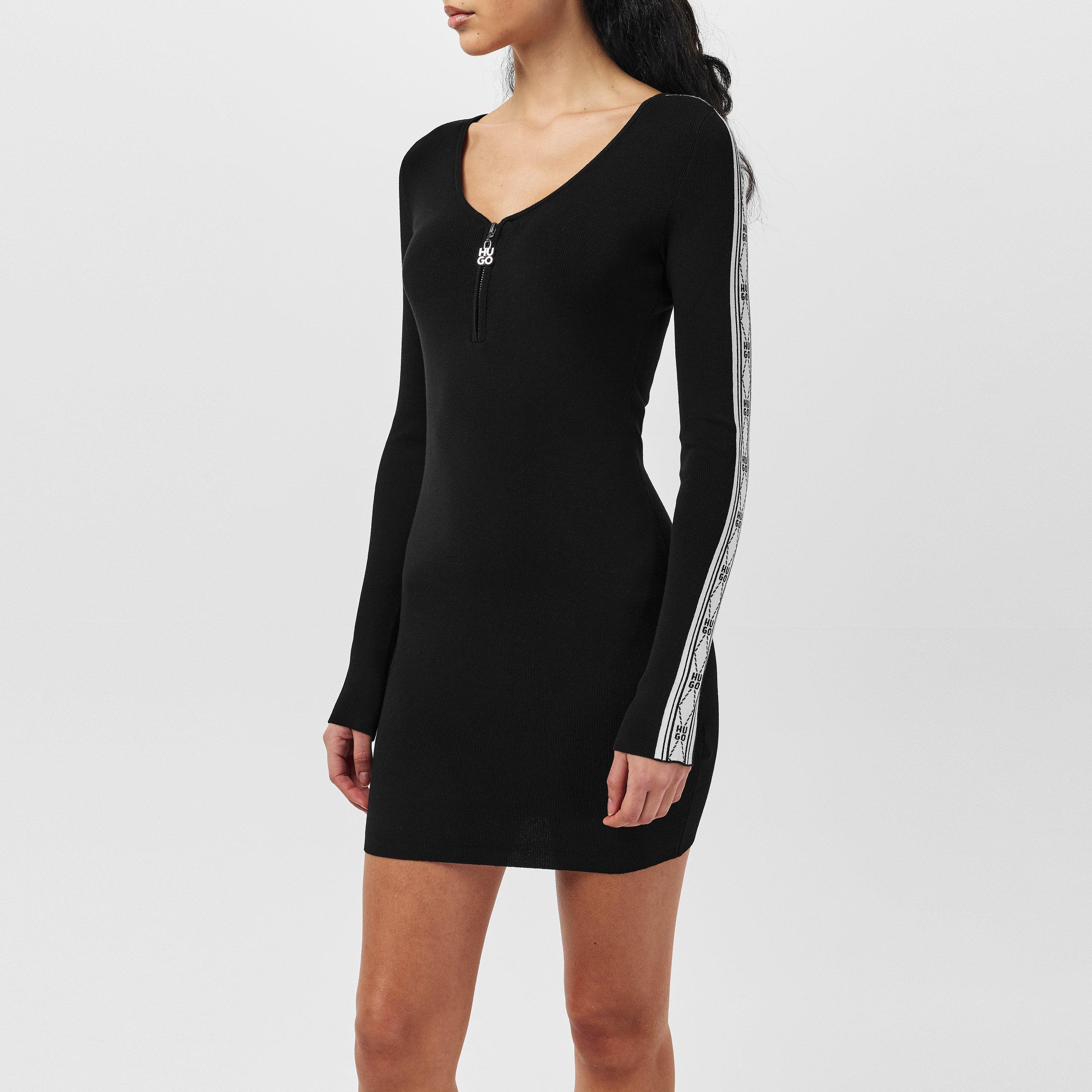 Black - Hugo - Shalavy Mini Dress - 3