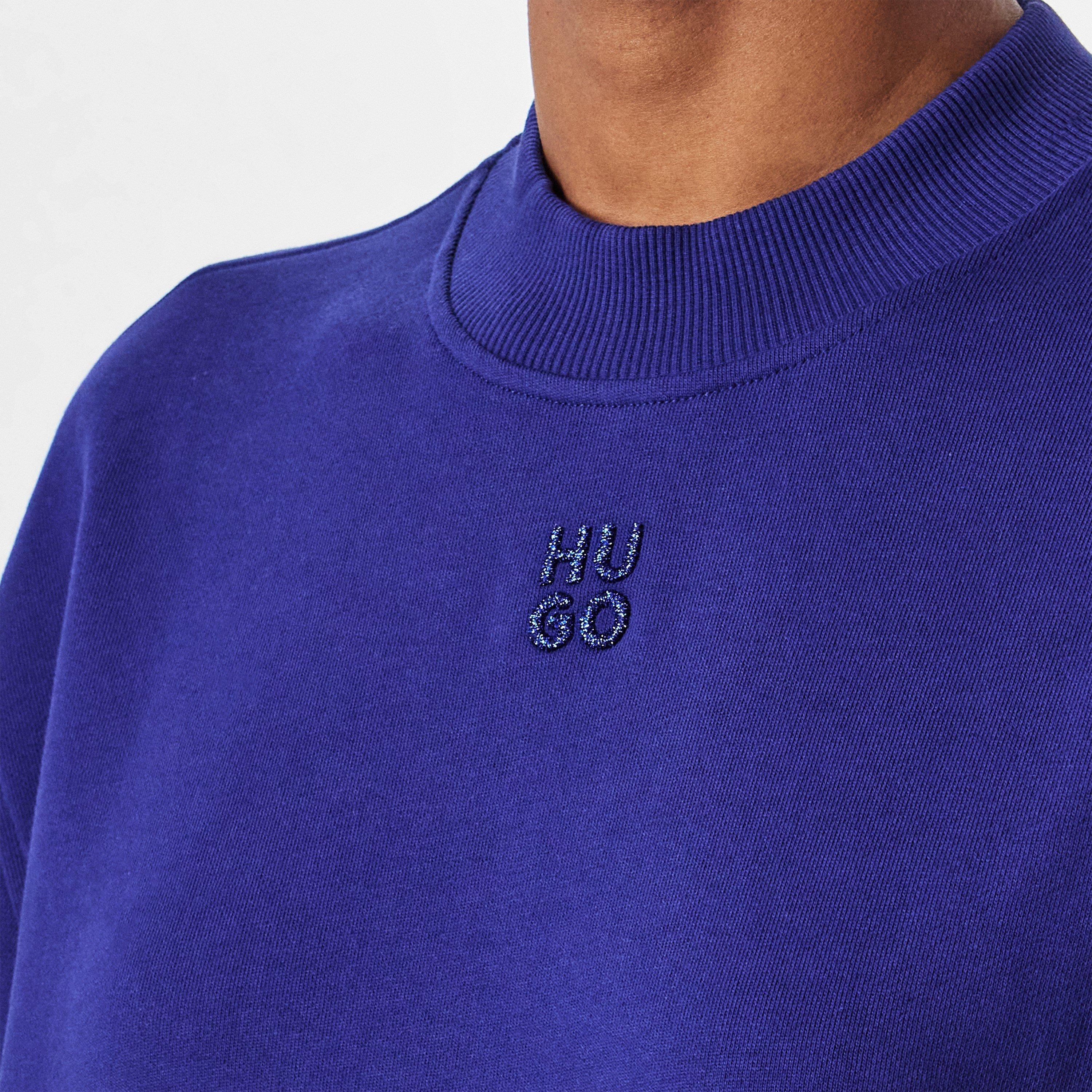 Dark Blue - Hugo - Women's Daxandria Crew Sweatshirt - 5