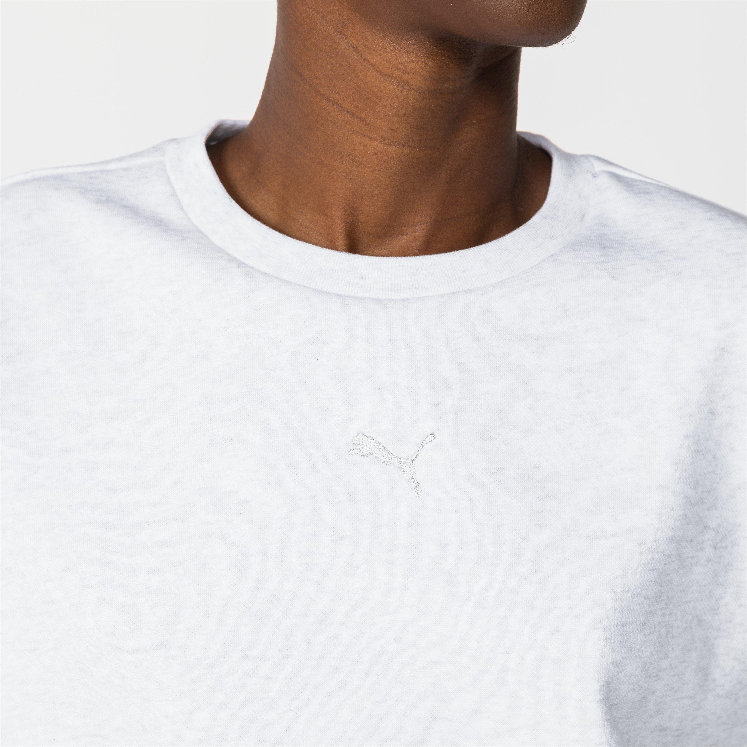 Ice Grey Marl - Puma - Oversized Sweatshirt - 2