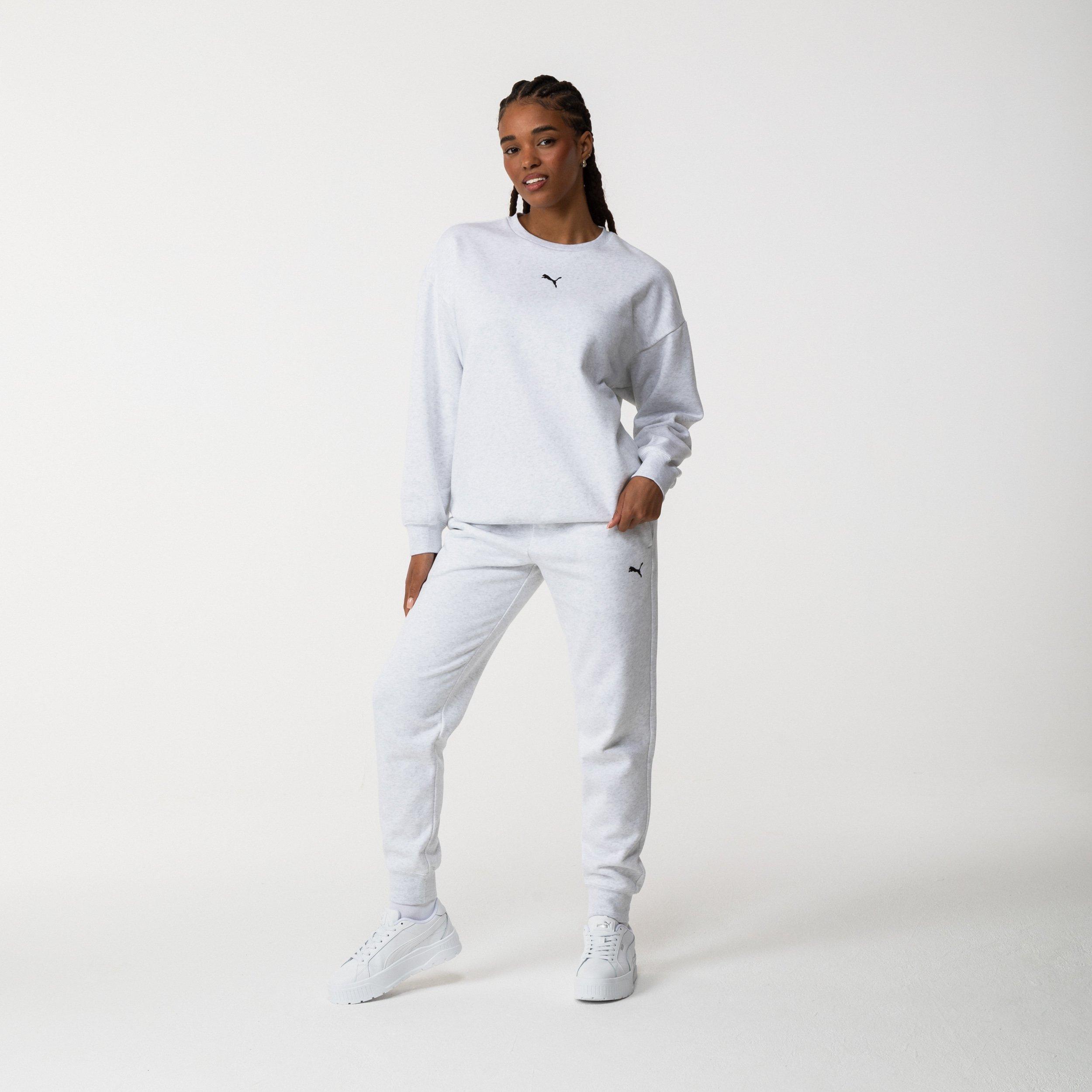 Ice Grey Marl - Puma - Oversized Sweatshirt - 5