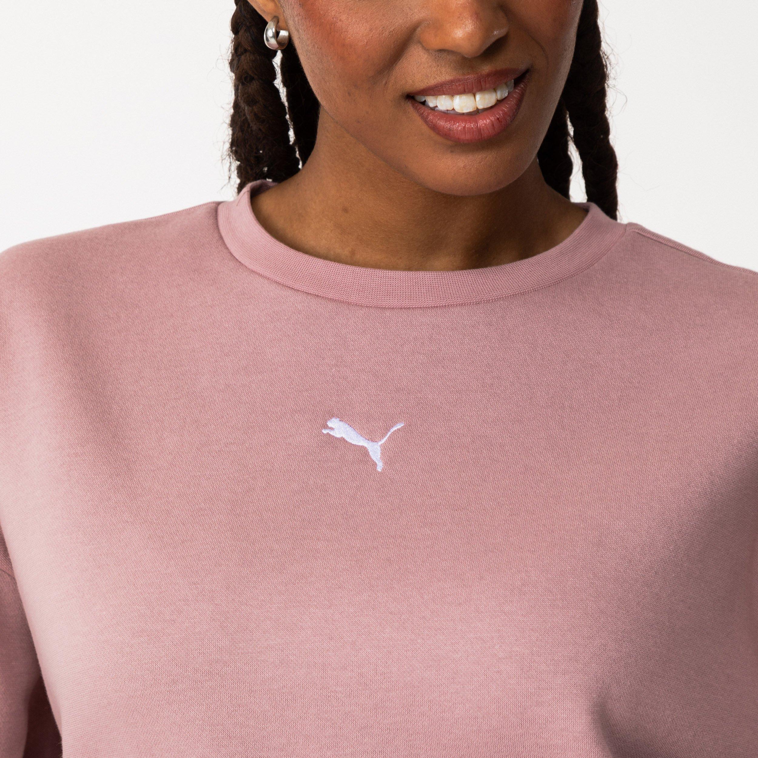 Mauve - Puma - Women's Oversized Sweatshirt - 2