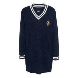 Tommy Jeans Crest Sweater Jumper Dress