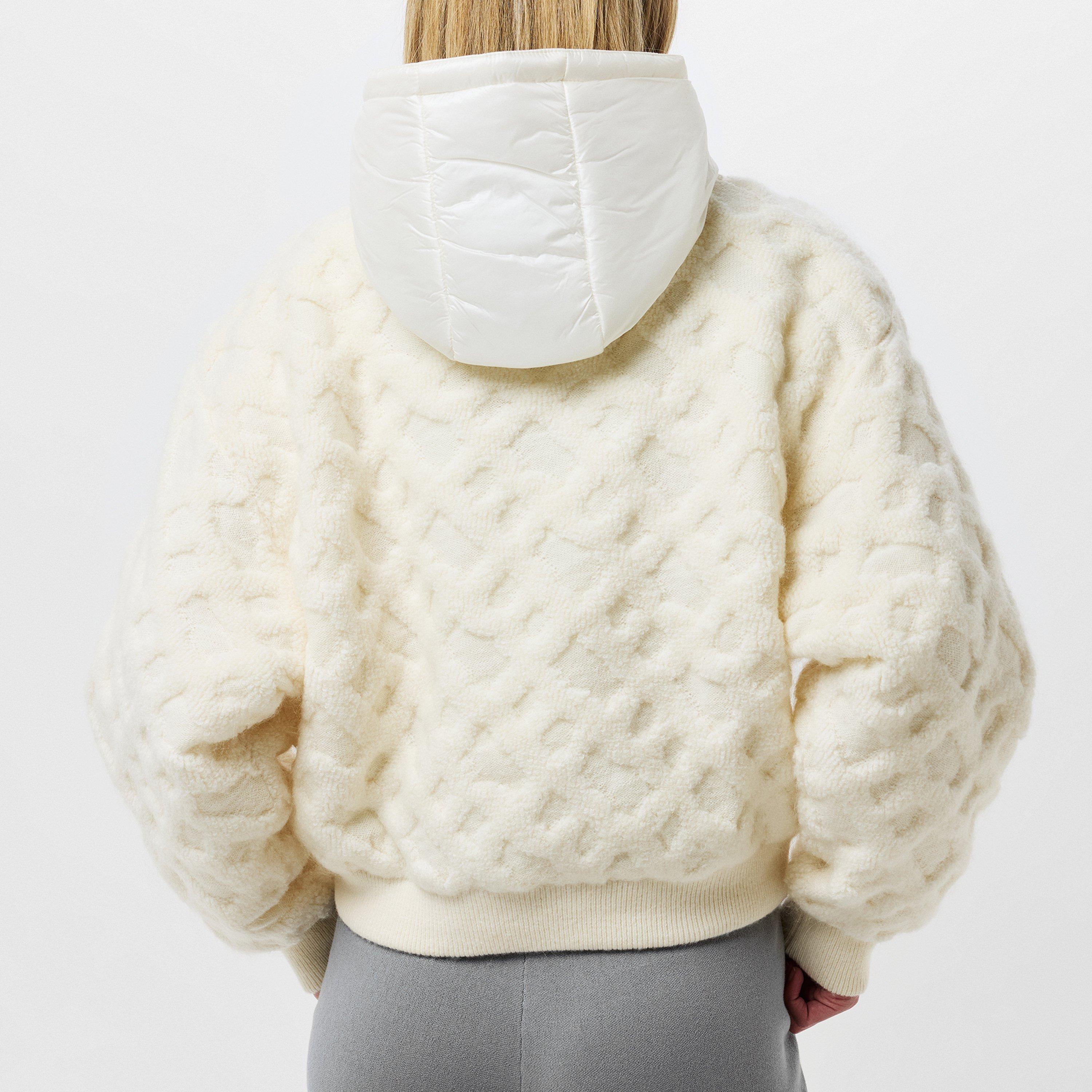 Open White - Boss - Women's Farionda Knitted Hoodie - 4