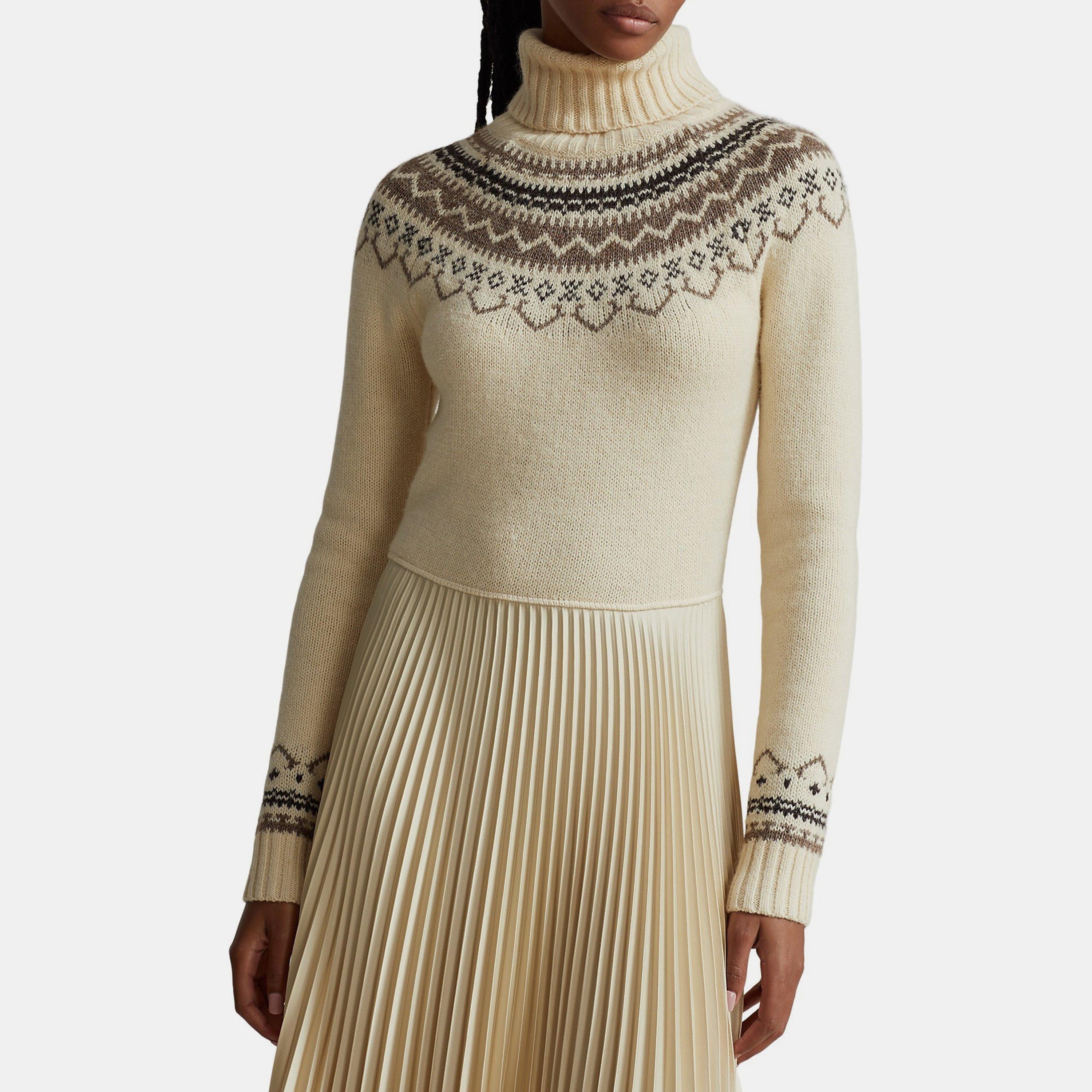 Cream Multi - Polo Ralph Lauren - Bluen intarsia-knitted - 2