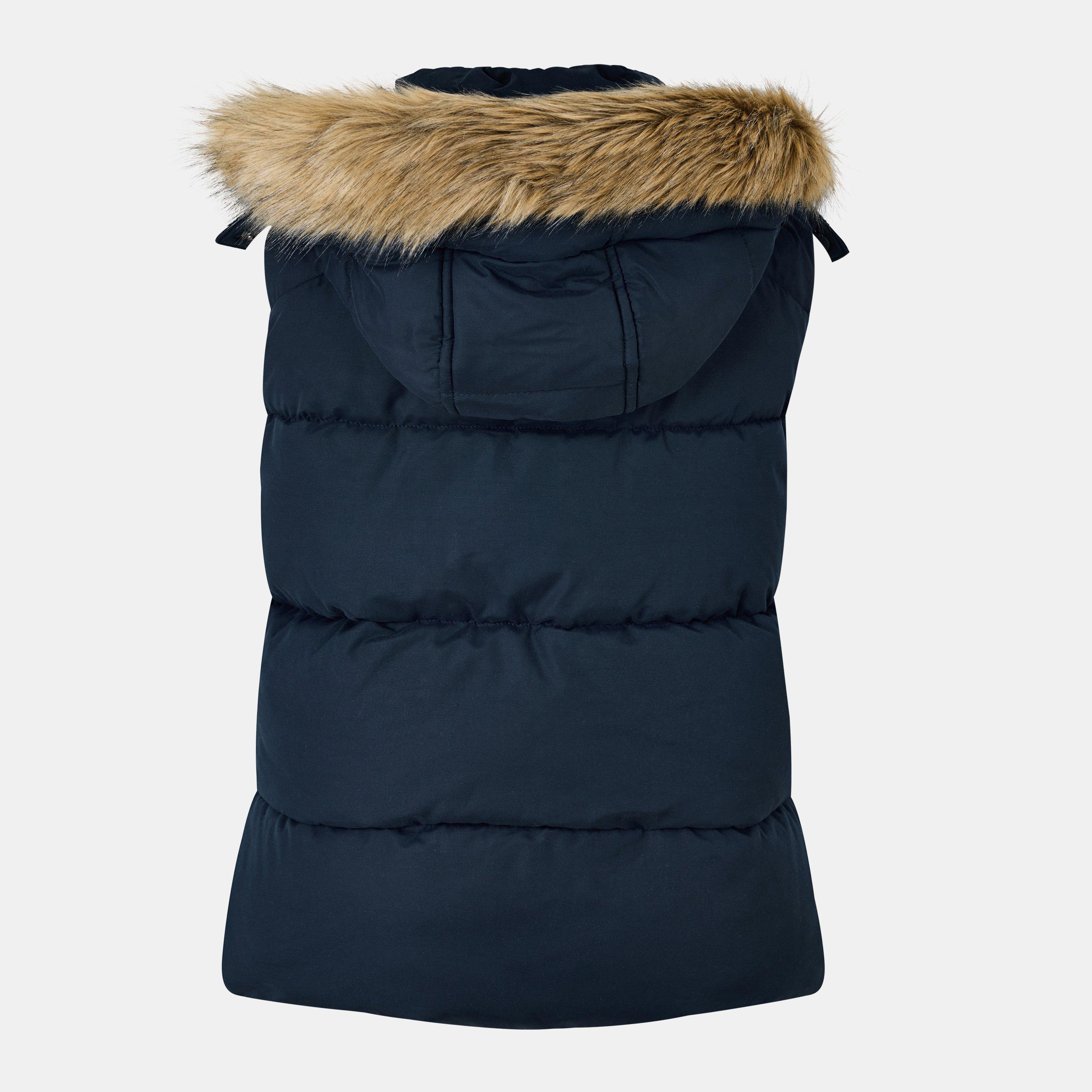 Goldbergh Fur Gilet Ski Body Warmer Jack Wills Heritage Puffer - Main Image