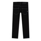 Z11 noir - Boss - Calvin Klein Jeans blocking logo hoodie in black - 2