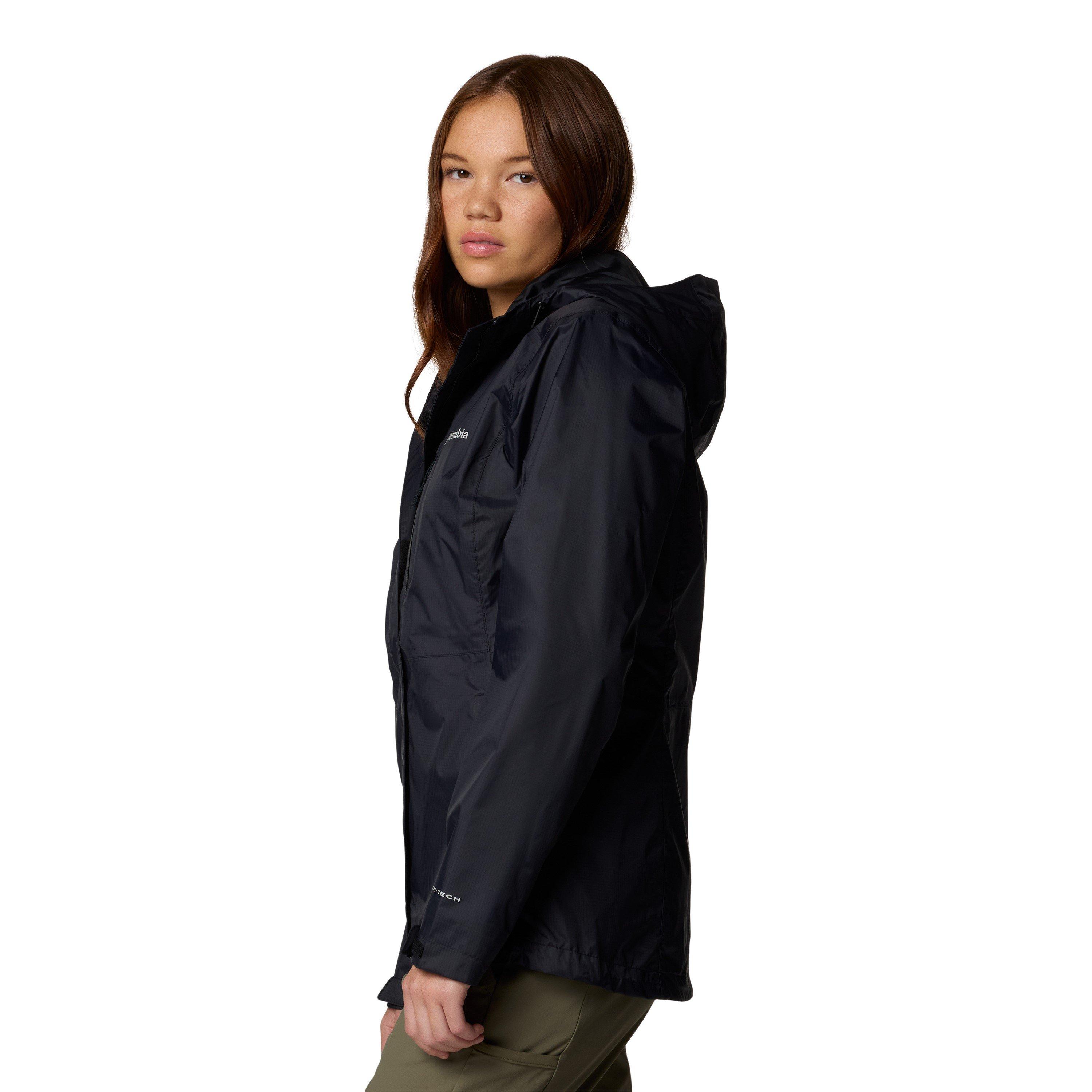 Black - Columbia - Women's Waterproof Rain Anorak - 3