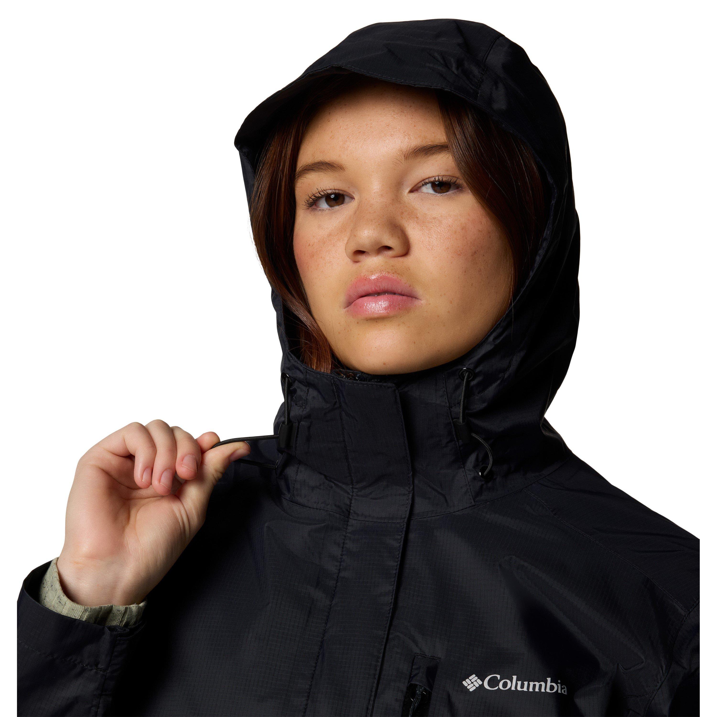 Black - Columbia - Women's Waterproof Rain Anorak - 4