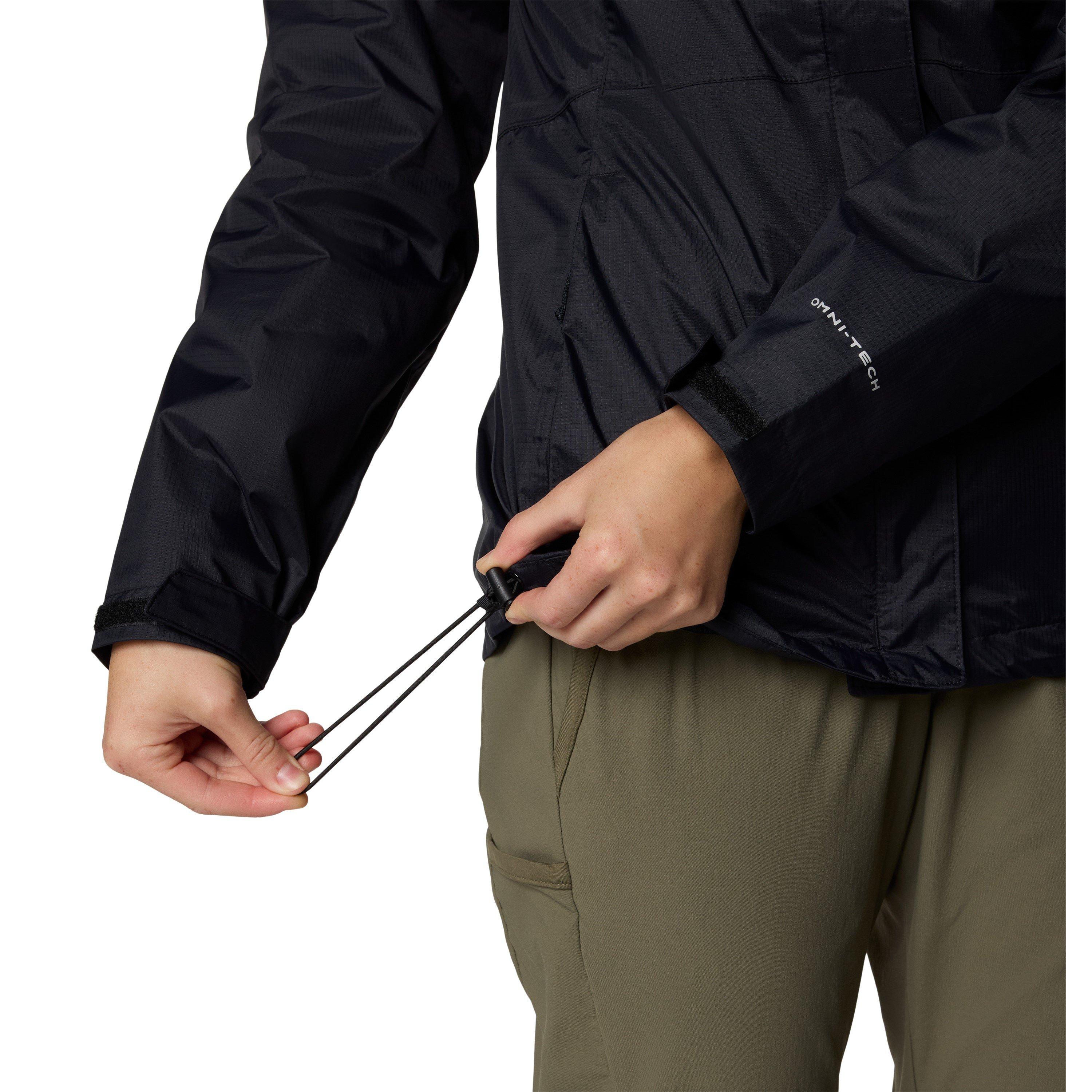 Black - Columbia - Women's Waterproof Rain Anorak - 5