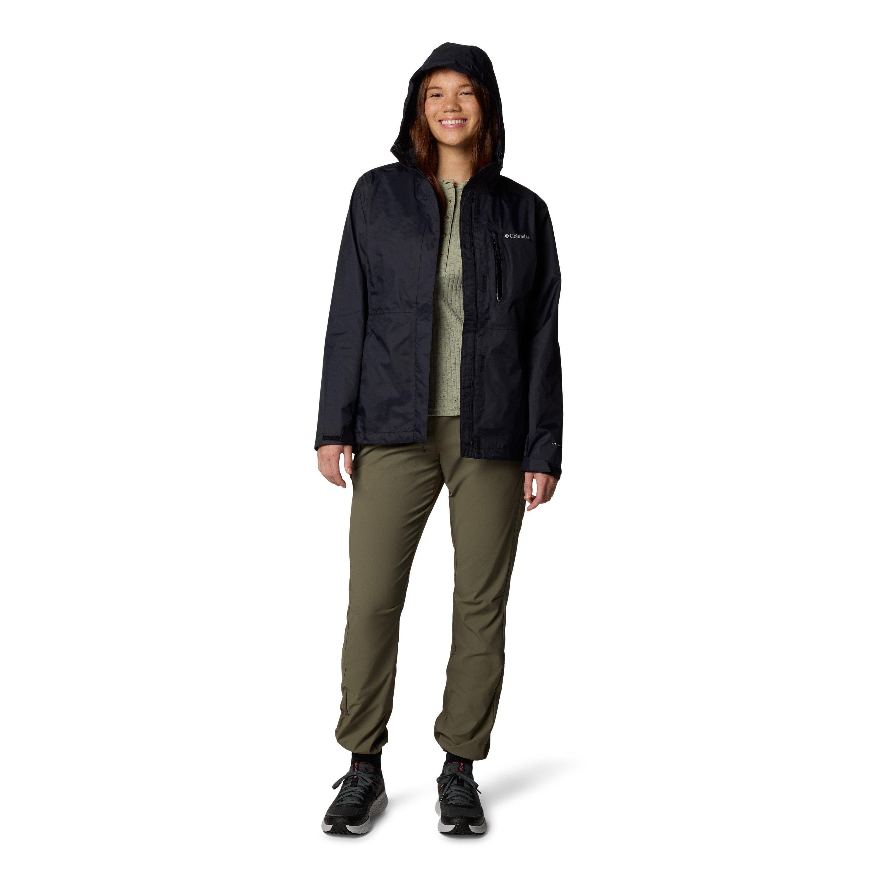 Black - Columbia - Women's Waterproof Rain Anorak - 7
