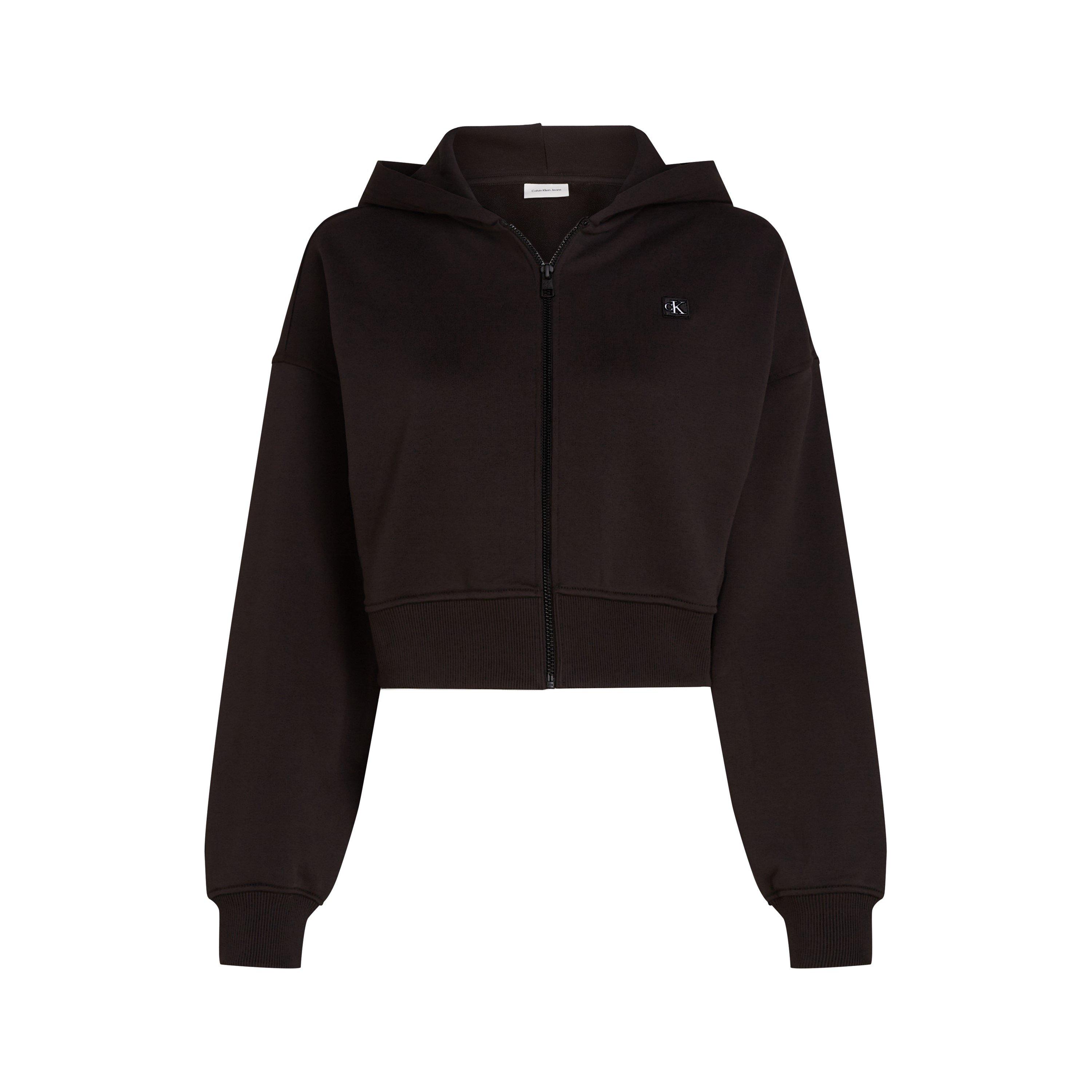 Ck Crna - Calvin Klein Jeans - Zip sweatshirt with embroidered logo - 5