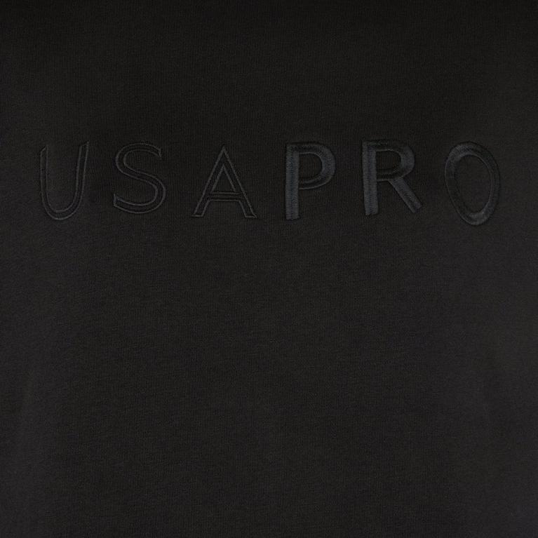 Noir - USA Pro - logo-tape reversible hooded jacket Bianco - 6