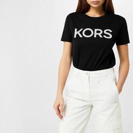 MICHAEL Michael Kors Stud Crew Neck T Shirt