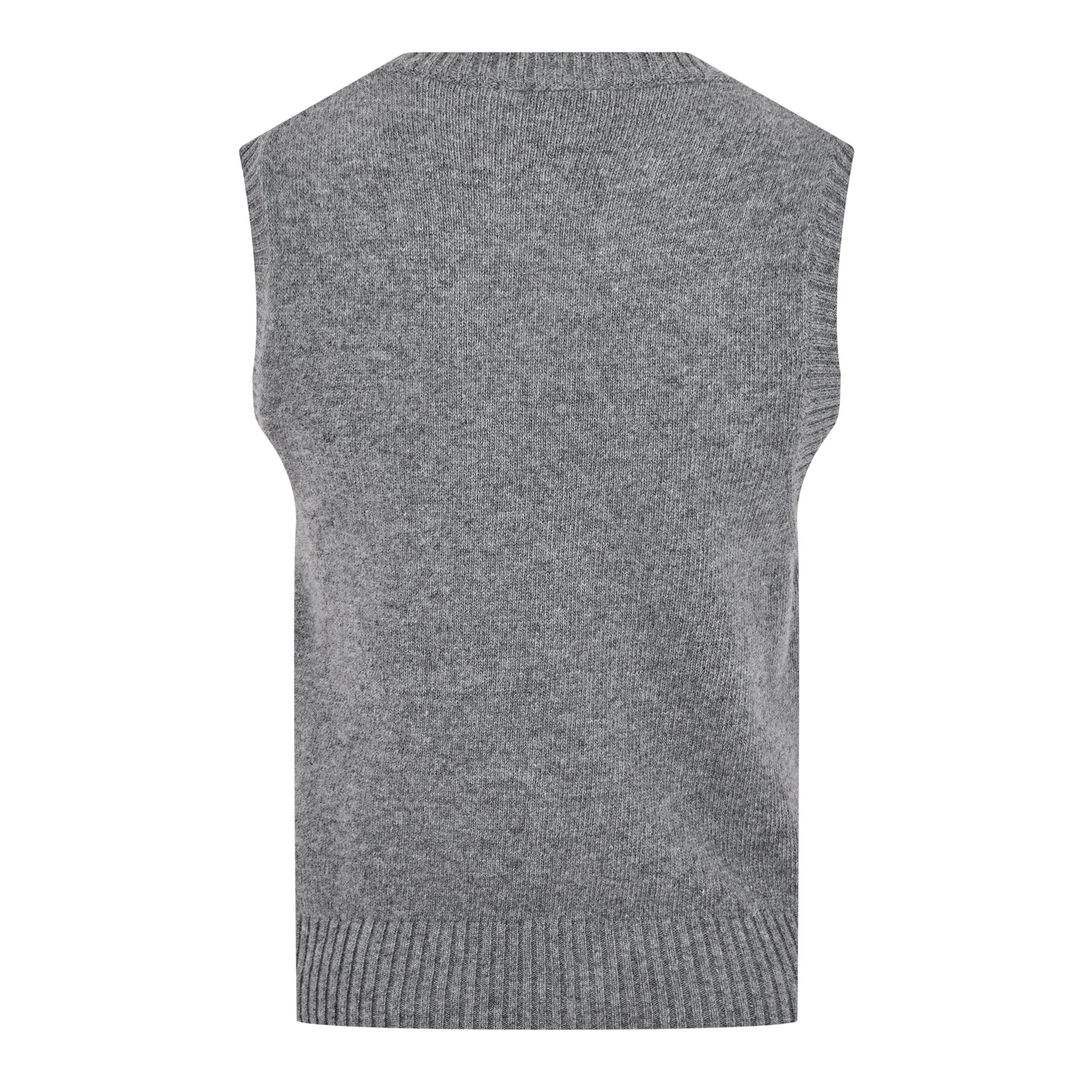 Frost Gray - Ganni - Graphic Vest - 6